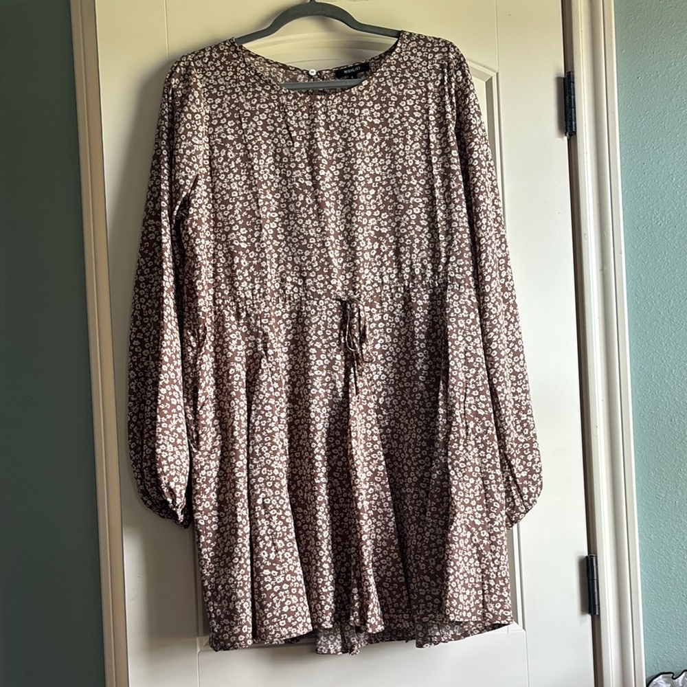 Floral Long Sleeve Dress